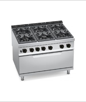 Fourneau professionnel JEMI 761 Série 750 EV cuisine gaz haute performance